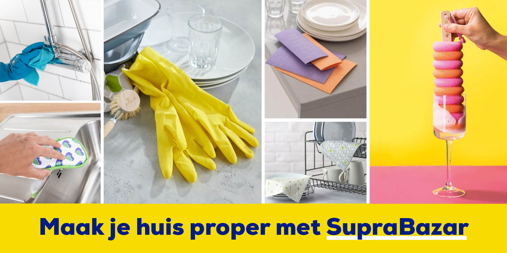 Maak je huis proper met SupraBazar